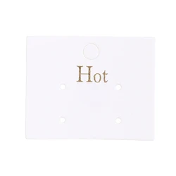 2021 Wholesale Inventory Customized High-grade Earrings Display Card