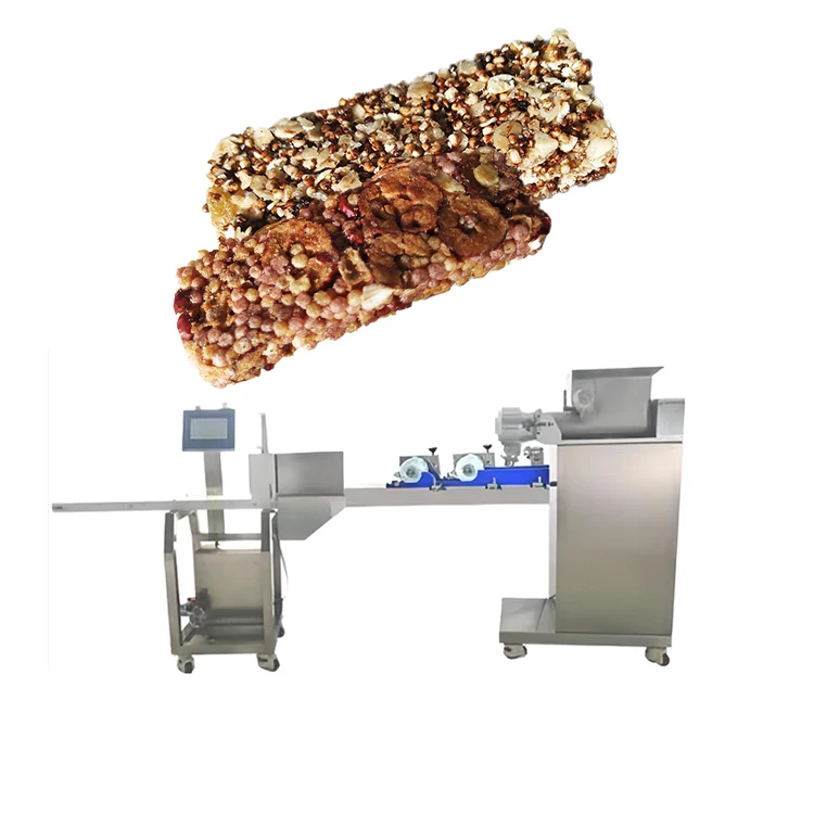 Automatic Chocolate Bar Production Line Chocolate Protein Cereal Bar Production Line /Automatic Snickers Chocolate machine