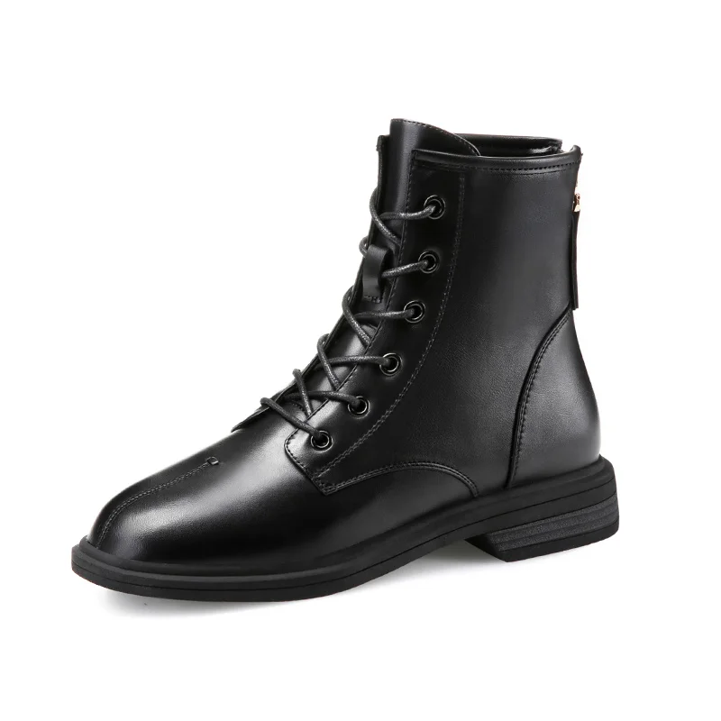 Hot Selling WOMEN Martin BOOTS  Flat Adult WOMEN BOOTS Warm  Winter  SHOES FOR WOMEN