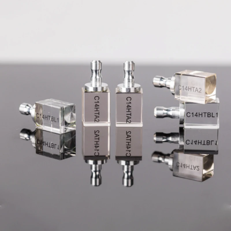 Different Types 5pcs Dental Lab Material CAD CAM Lithium Dislicate Multi Shade Translucency C14 B40 HT Glass Ceramic Blocks