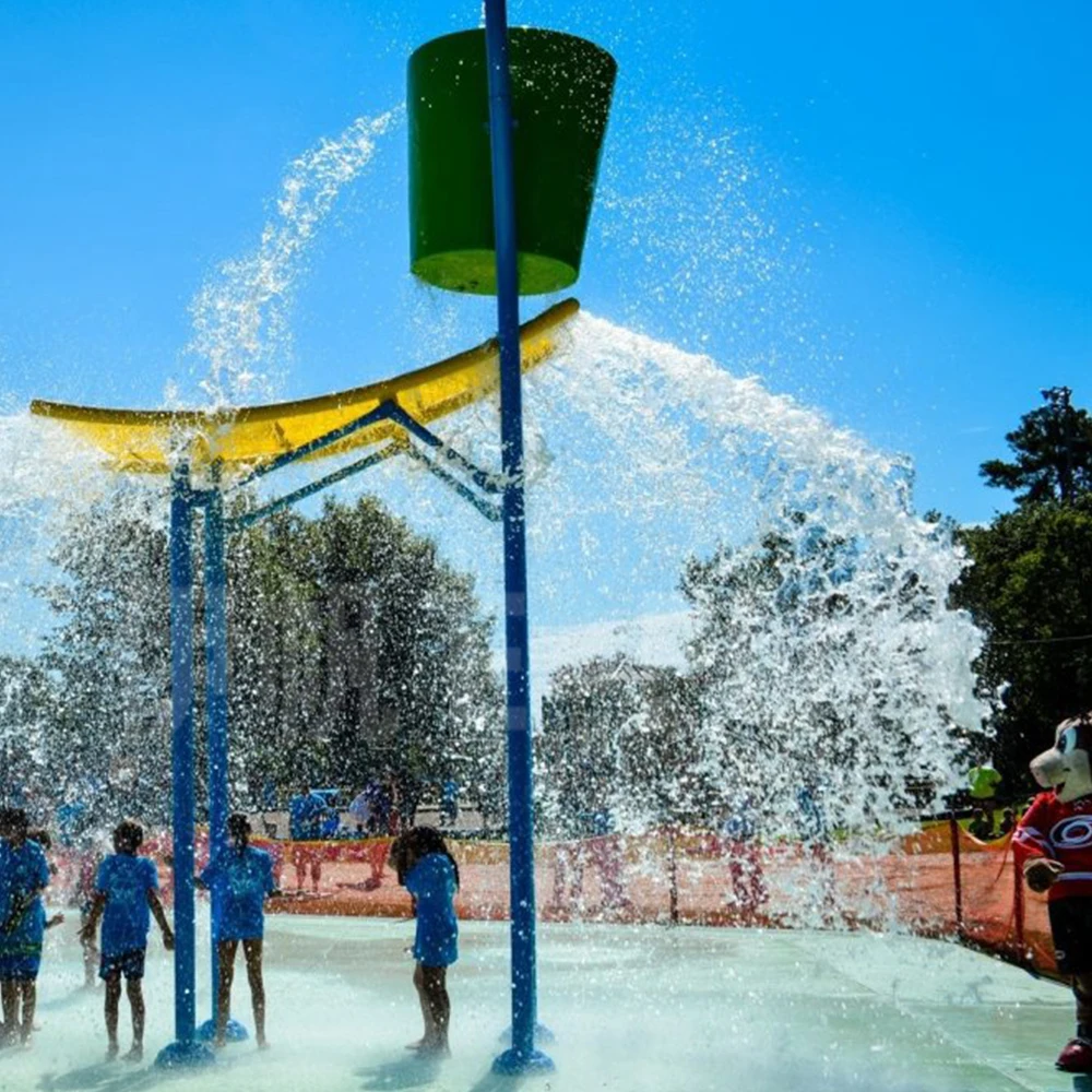 Family Splash Bucket Kids Pool Stainless Steel 1 Set in The Kiddie Pool Hotel Resort EFPB-002 15 Days 120kg 4.42m E-FUN