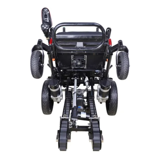 Hot Selling Load 150kg Folding Electric Wheelchair Electric Wheelchair For Stair Climbing