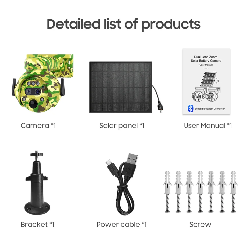 Dropshipping 4G 4MP High Definition Solar Security Camera with Sourcing & Fulfillment services Free shipping to USA