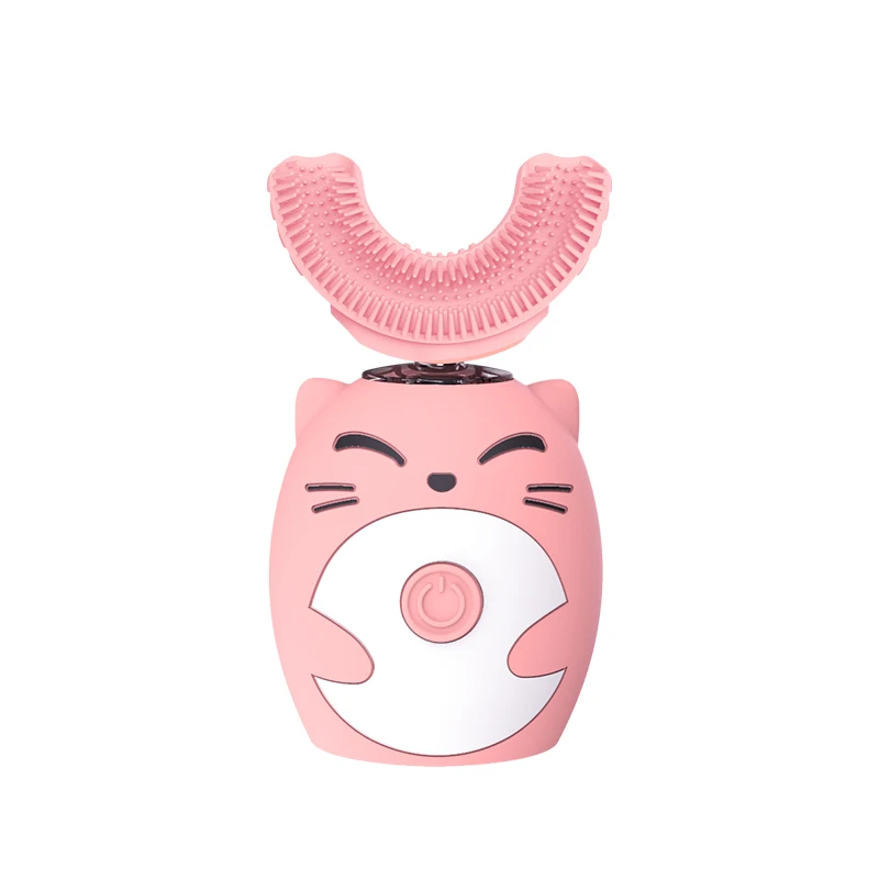 factory best selling professional travel u-shaped children electric toothbrush for kids