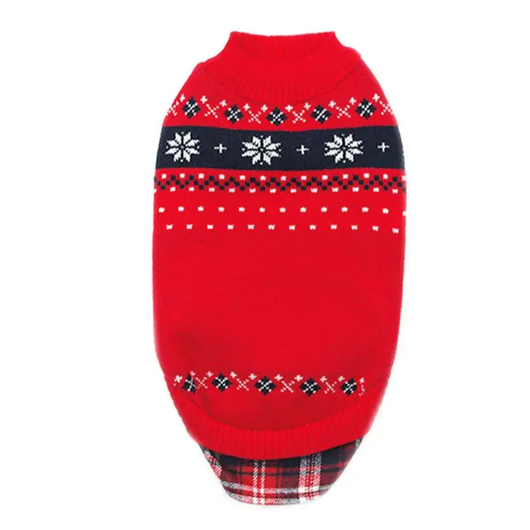 Low price High Quality pets Christmas Sweater Autumn Winter Clothes Jacket Cat Dog Clothing