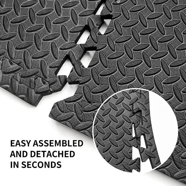 Proiron 60x60cm Customized Premium Interlocking Durable Protection for Home Gym & Play Areas 1.9cm Foam Floor Mat