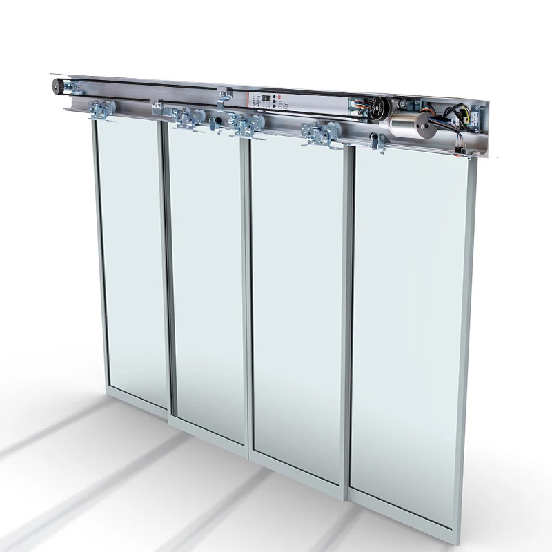 Doortec HH150 Digital display Sliding Door Operators with 55W automatic gate motor Microwave Sensor