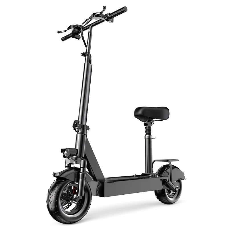 USA Warehouse Premium Frame Off-Road Electric Scooter for Adults 350W Two Wheel Foldable Electric Scooter