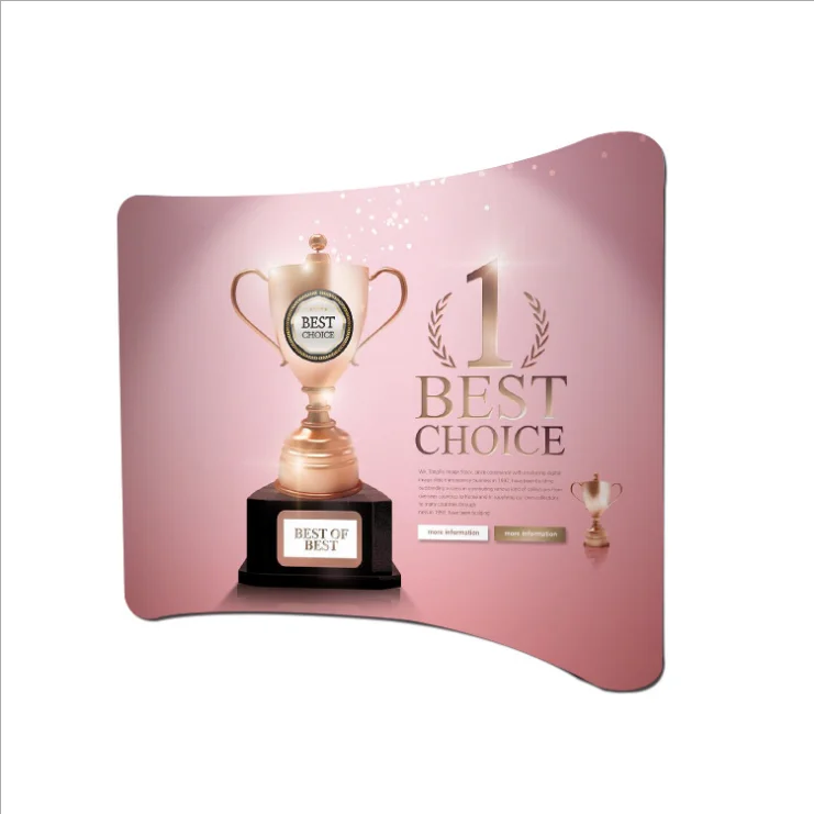 Tension Fabric Systems Exhibition Booth Display pop up Backdrop Wall