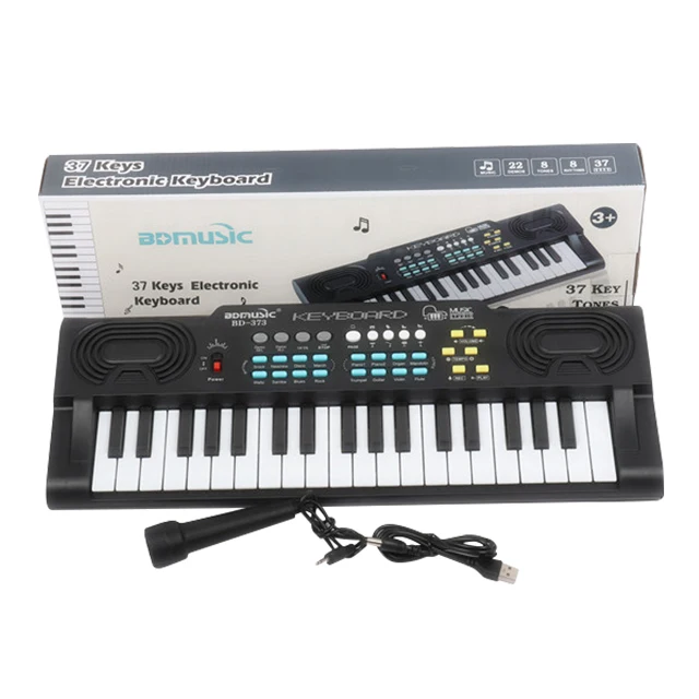 2022 Toy Electronic organ 37 Key Children Piano Electronic keyboard Synthesizer And Microphone Teclado For Kids