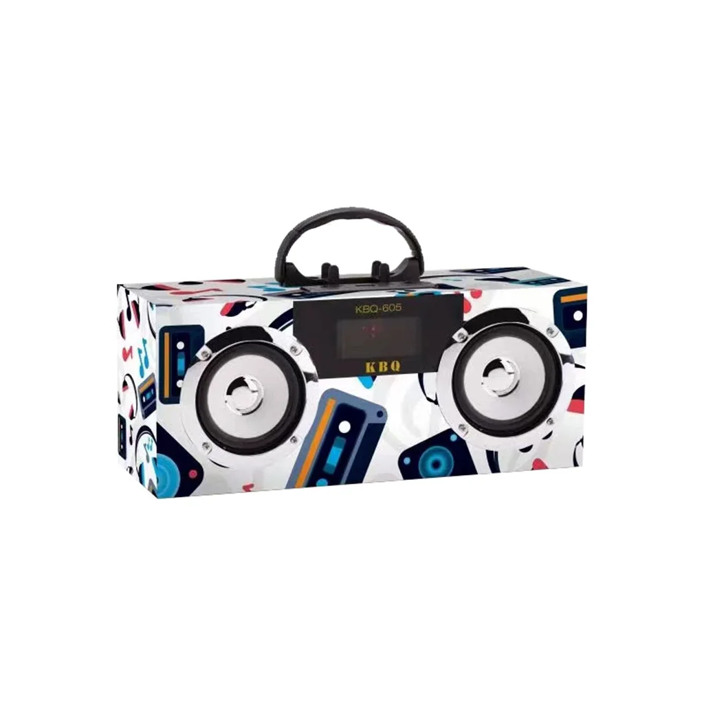 China Speaker Manufacturer Custom Wooden Amplifier Portable wireless Speaker KBQ-602