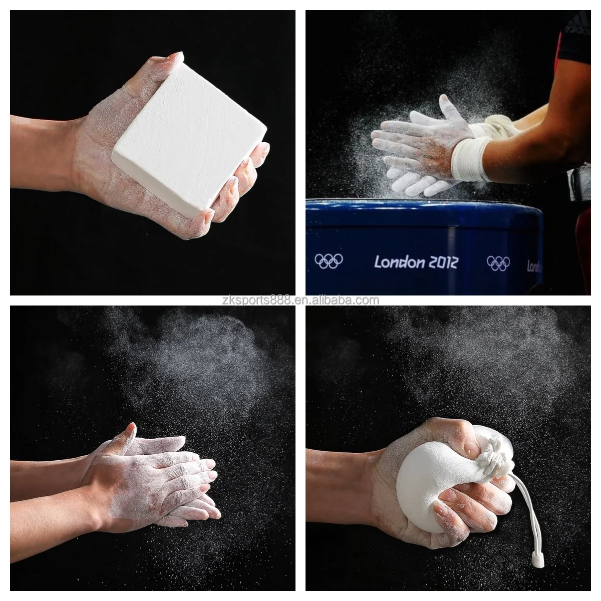 100ml Manufacturer custom logo magnesium carbonate black gym liquid chalk