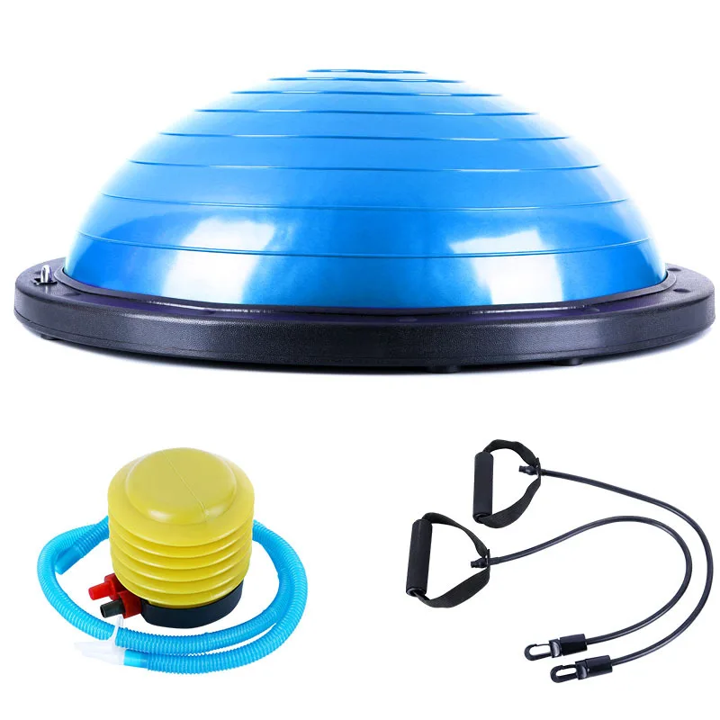 Hot Sale Stability Half Pilates bosuing ball PVC Exercise Balance Half Yoga Ball