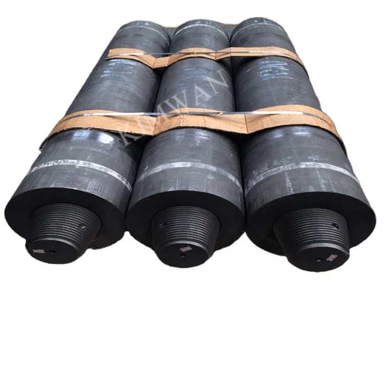 China manufacturer HP UHP graphite electrode with nipple for eaf