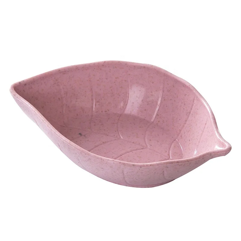 Cute Wheat Straw Seasoning Sauce Dish Dining Small Creative Kitchen Tableware Snack Plate Dish