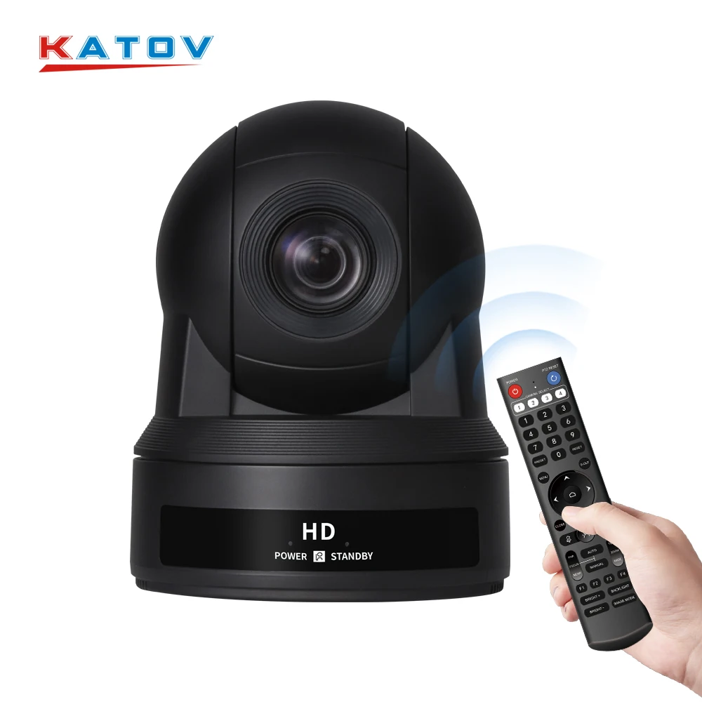KATOVISION 2.07MP 12X Optical Zoom 3G-SDI IP Ptz Broadcast Camera For Conferencing System