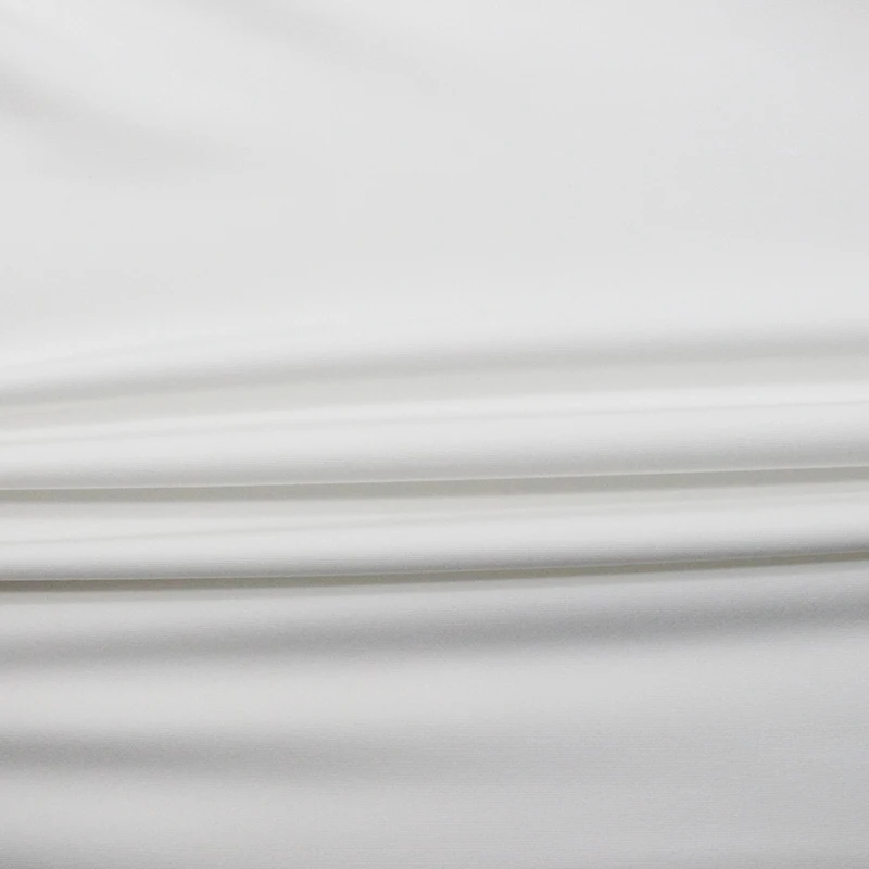 Eco Friendly T Shirt 85% RPET  Polyester 15% Spandex Fabric Stretchy Repreve Recycle Weft Knitting Interlock Jersey Fabric