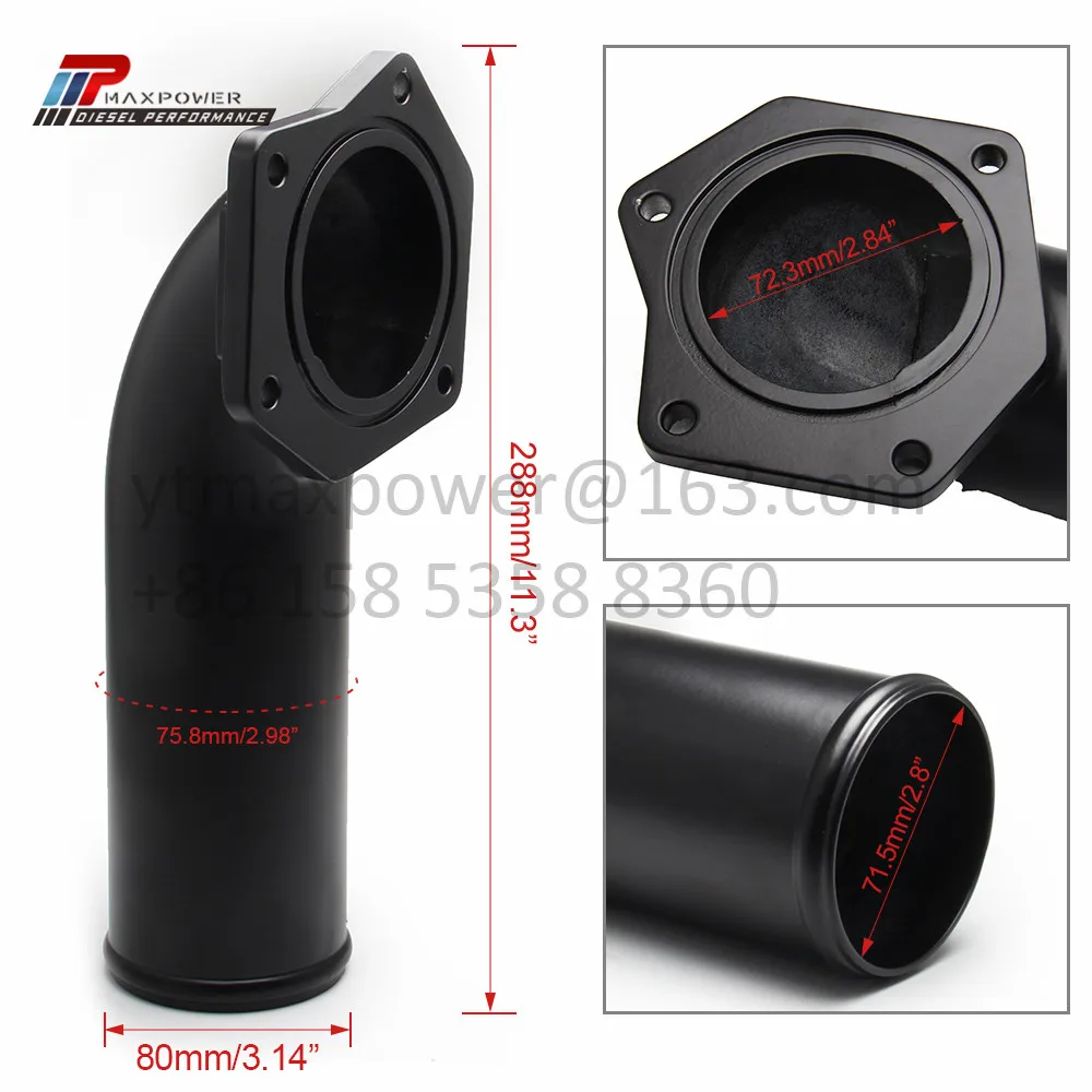 EGR Valve Kit w/ Intake Elbow For Ford 6.4L Powerstroke Diesel 08-10