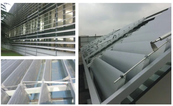 Aluminum Window Manufacturer Automatic Motorized Movable Sunshade Louver Shutter for household or office