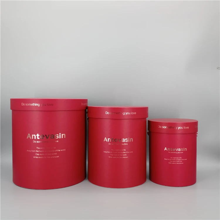 Manufacture Factory Luxurious Romantic Colorful Elegant Flowers Creative Packaging Red Gifts Boxes