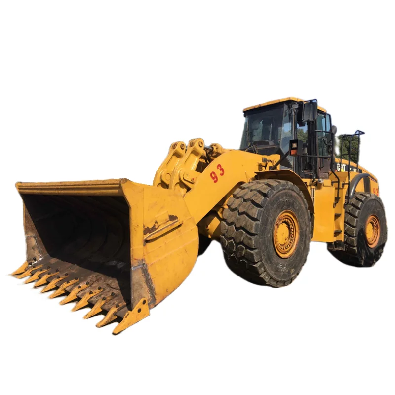 Used CAT 980H Front Wheel Loader caterpillar 30TON Good Condition Cheap America Made CAT 966G Construction Machinery for Sale