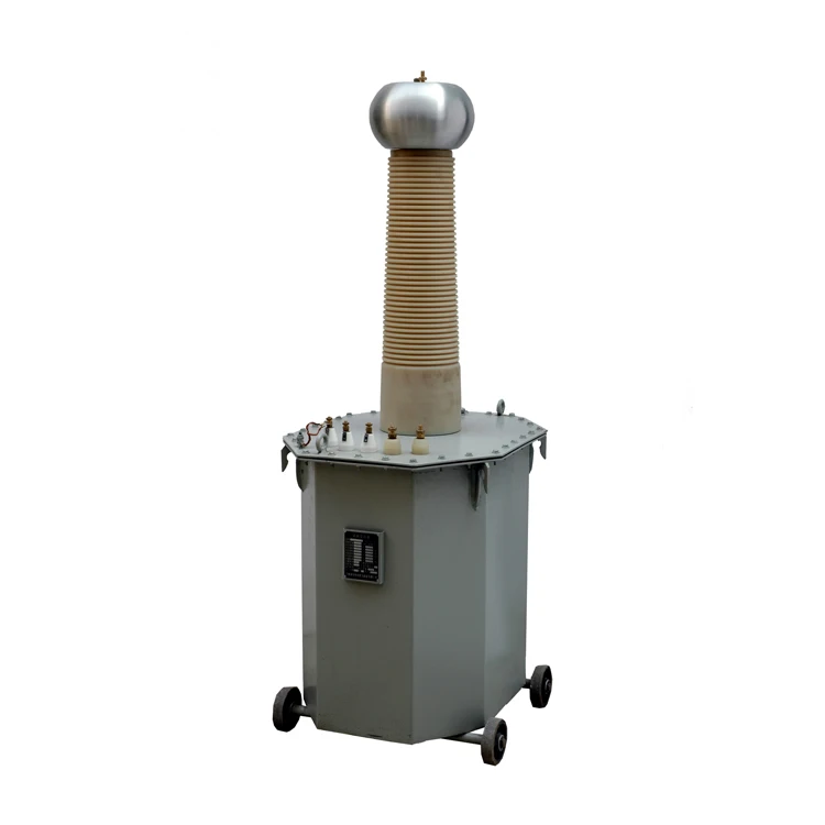 Oil type high voltage testing transformer equipment 100kv 50 kva ac and dc hipot tester