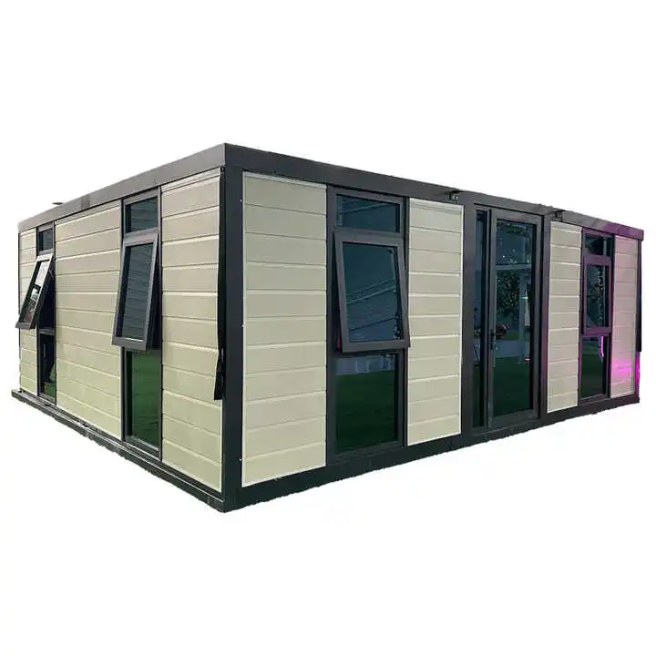 Include Mesh chair with wheels Luxury Prefab Villa 3 Bedrooms Prefabricated Foldable Expandable Container House Portable