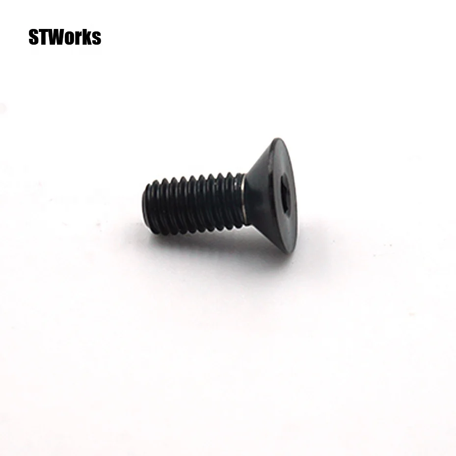 Customized DIN 7991 Titanium gr5 Black Hexagon Socket Countersunk Head Cap Screws bolts