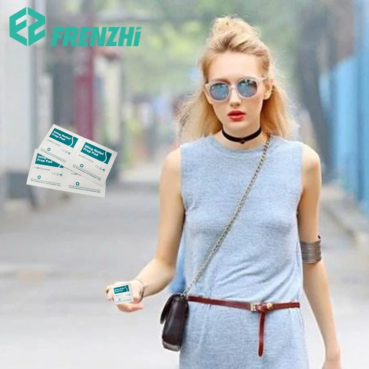 Medical private label face anti Mosquito  bacteria itching custom wet wipes