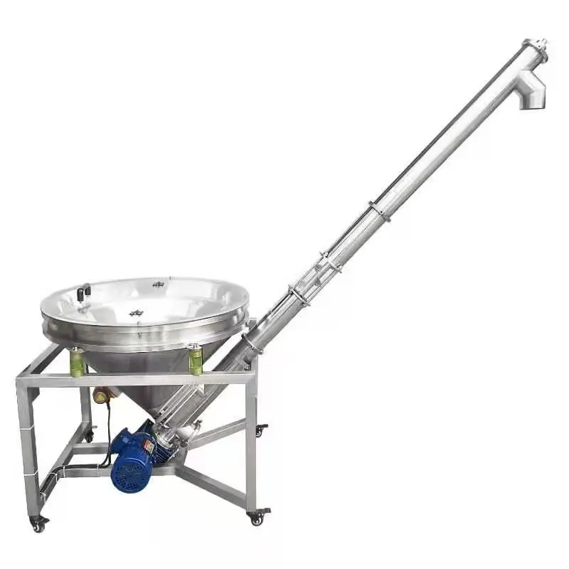 Пневматический поршневой автоматический питающий насос для подачи порошка из нержавеющей стали