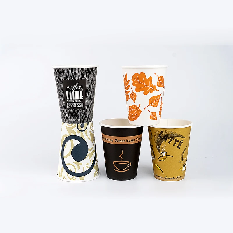Disposable Paper Cups Custom Paper Cups 12oz Paper Cups