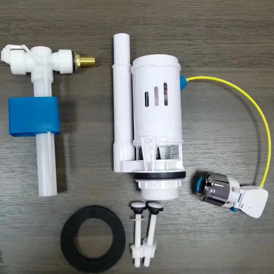 Adjustable toilet fill valve with silent design