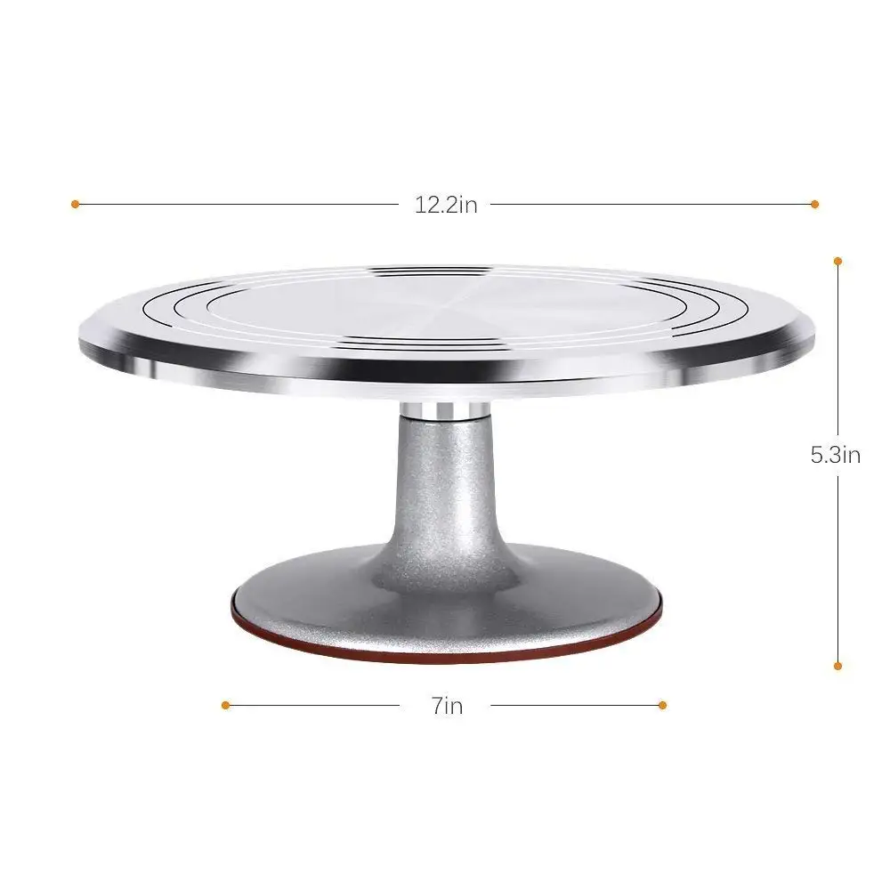 New design Cake Turntable Revolving Rotating Cake Decorating Stand cake turntable