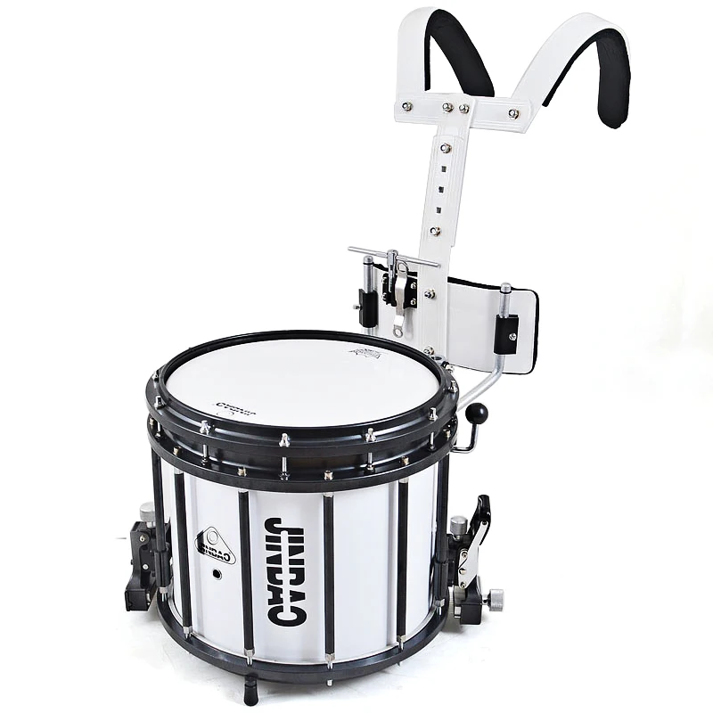 Jinbao genuine JBMP-1412 high-cavity marching drum snare drum with back frame
