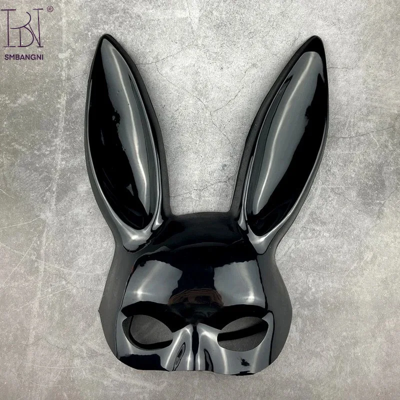 Rabbit Mask ChristmasBar Masquerade Bunny Girl Ear Mask Halloween  Anime Mask Kids Face  Party Cosplay