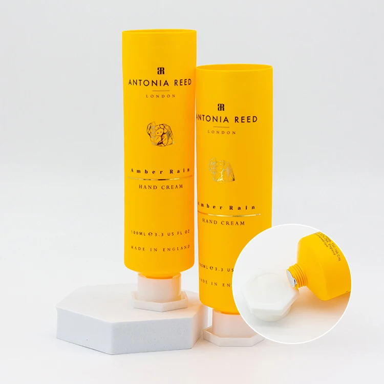 Hot sale soft touch PE plastic cosmetic cream tube packaging with competitive price