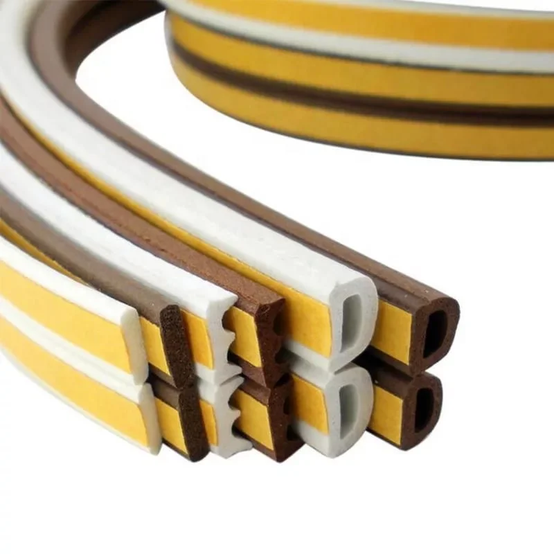selfadhesive epdm door seal rubber weather weatherstrip for wood door and for window