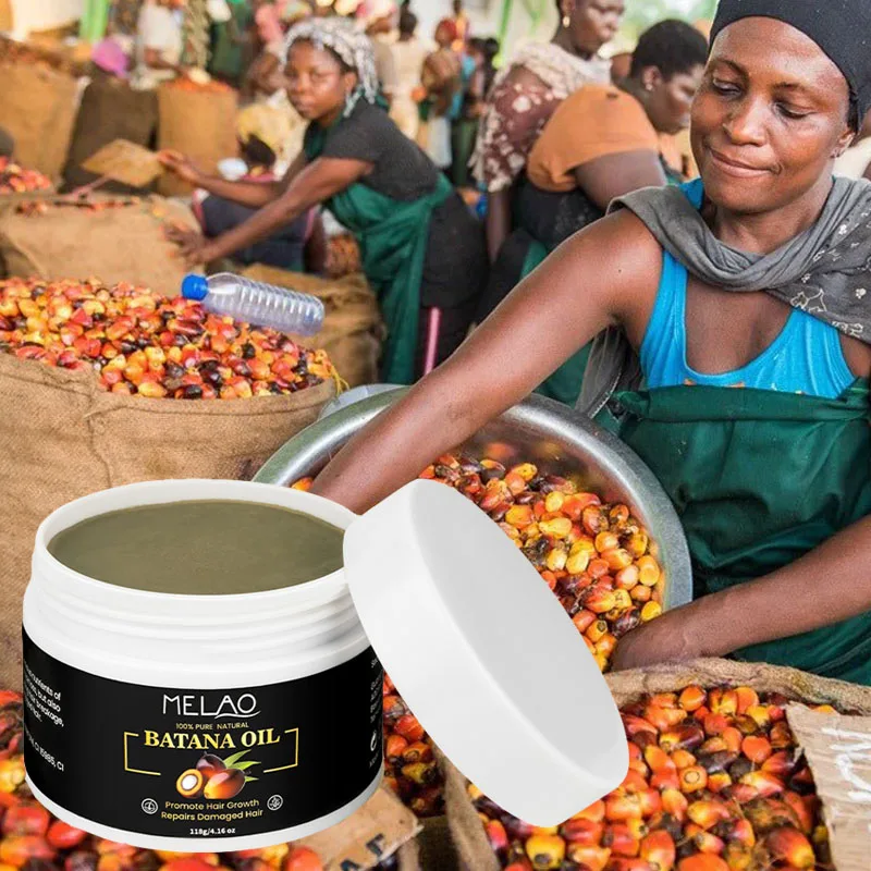 Oem Odm Solid Batana Butter 100% Organic Unrefined Cold Pressed Hair Growth Honduras Batana Oil