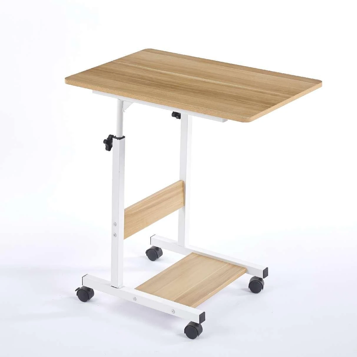 Home Furniture Portable Bedroom Writing Desk Adjustable Height Side Desk for Space Saving in Living Room