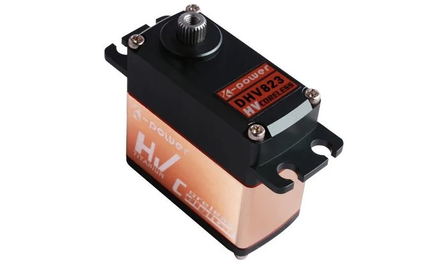waterproof servo K-power DHV823 Digital coreless metal gear 15kg  programmable arduino Servo for underwater equipment