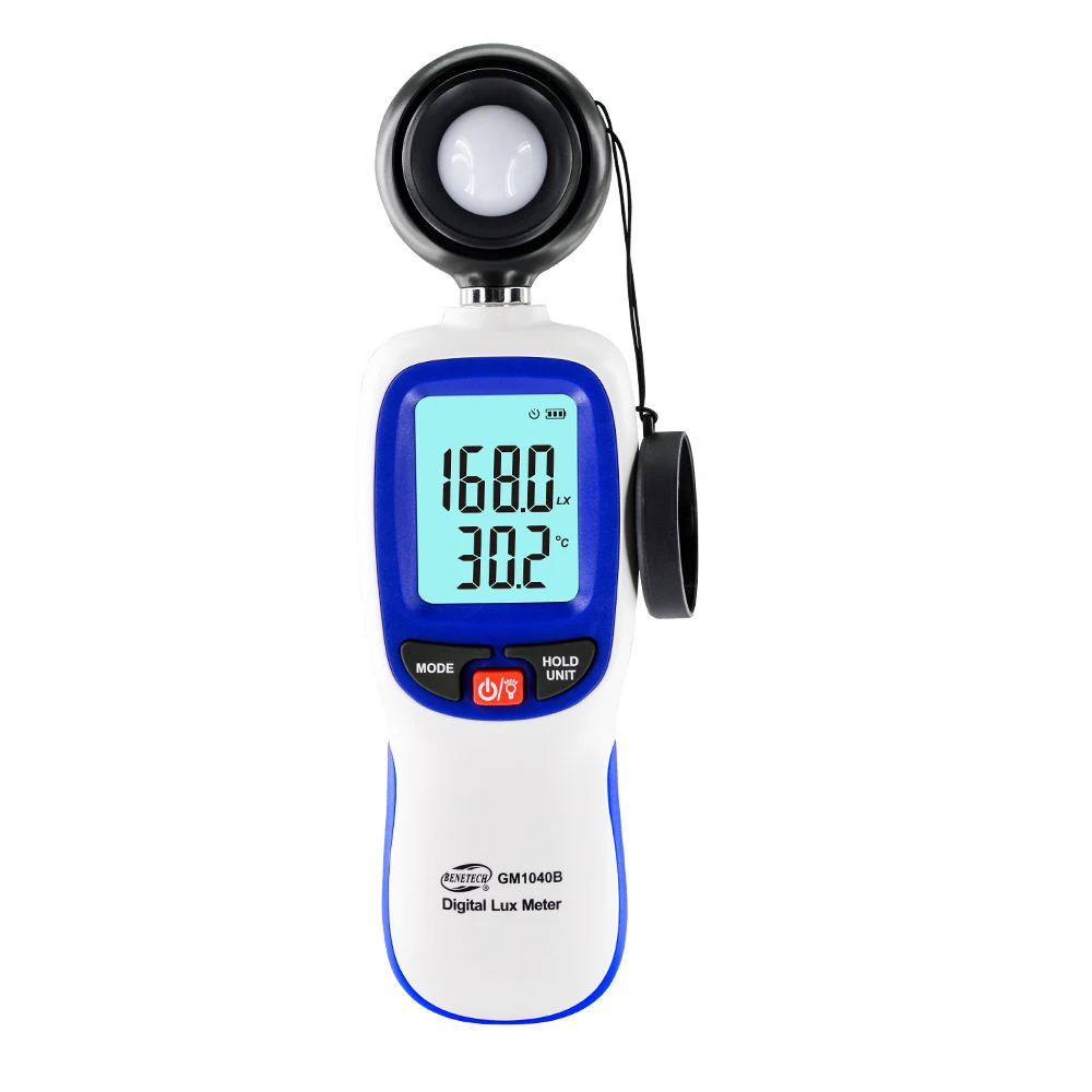 Professional Digital Photometer Illuminometer Max Min Brightness Tester Photography Lighting Test Flow Light Meter Lux