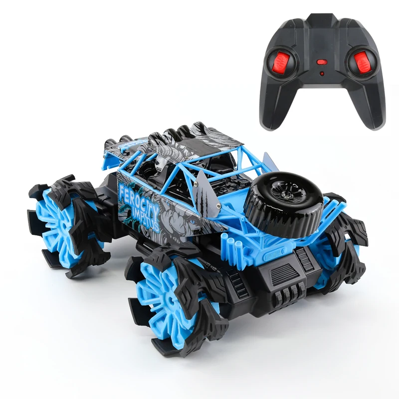 High Speed 2.4G 360 Degree Rotation Explosive Wheel Fastest Offroad RC Stunt Car RC Toy Climbing Off-road RC Drift Car
