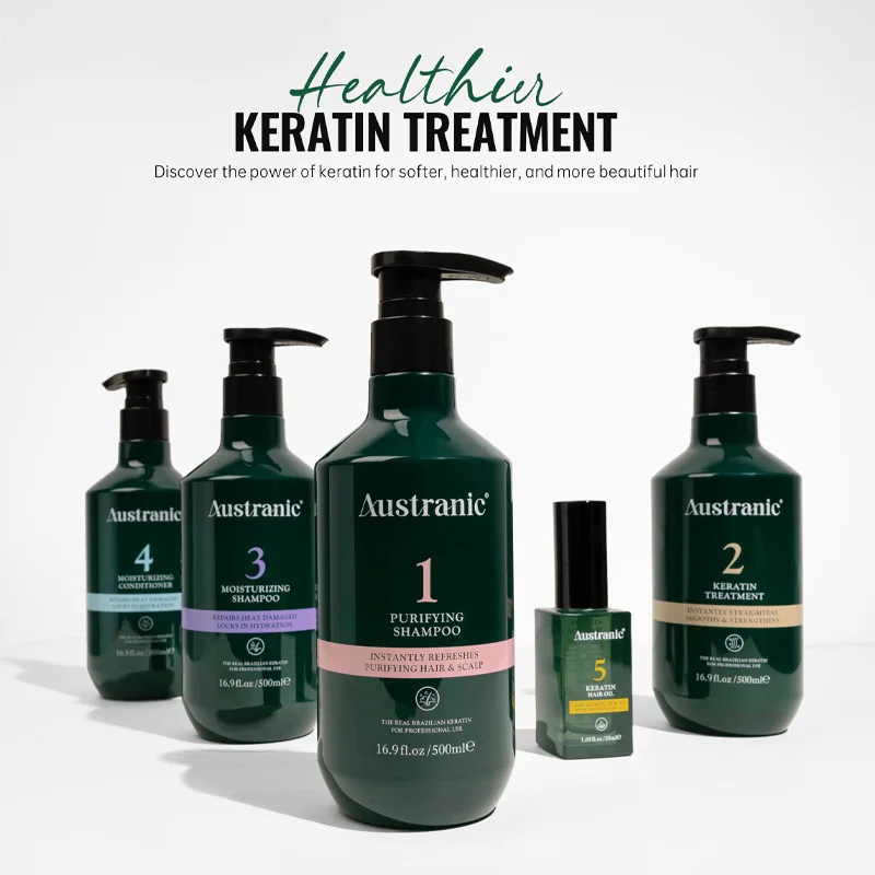 OEM Keratin Protein Hair Treatment Smoothing Moisturizing Nourishing for Salon Professional Use