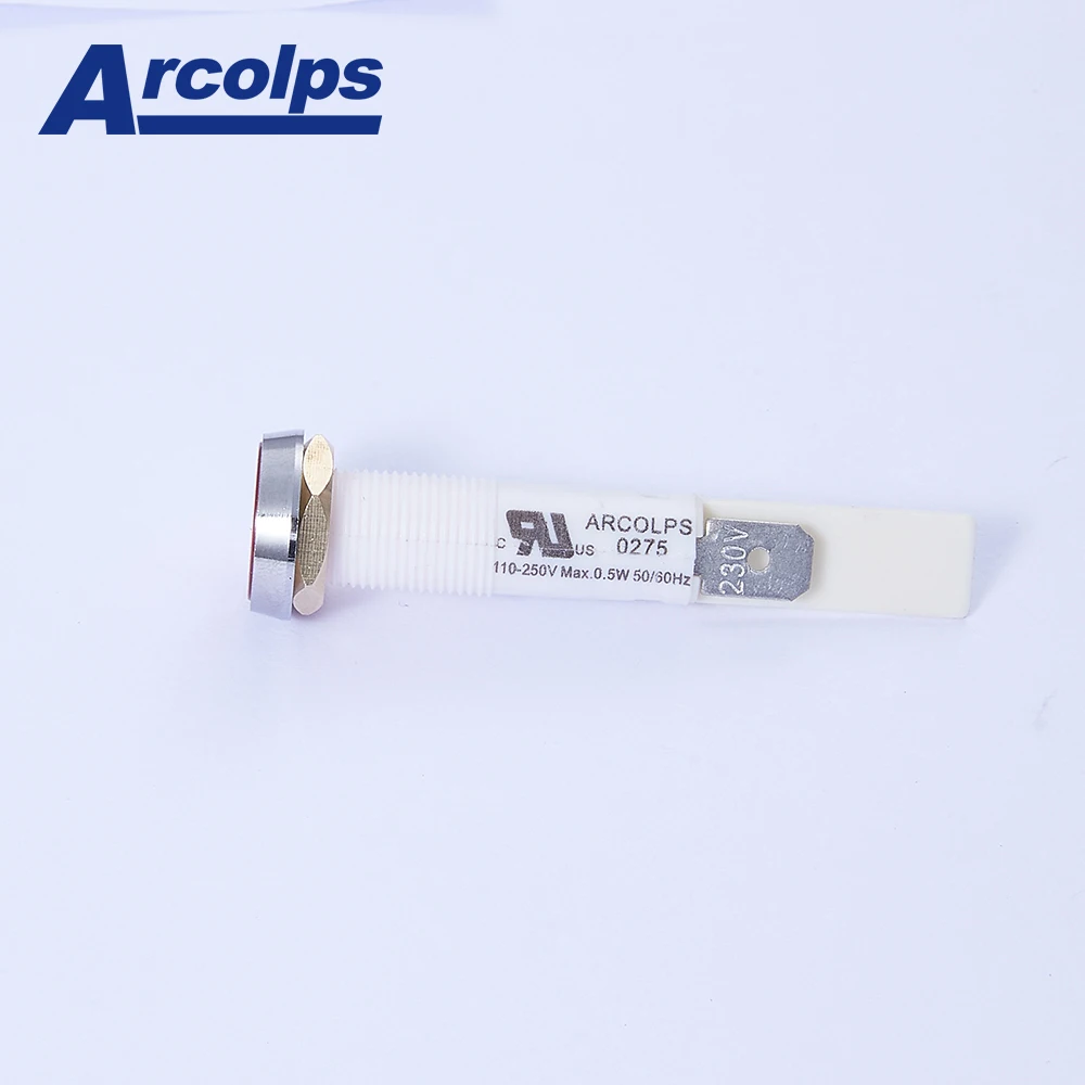 10mm panel cut-out  High temperature and waterproof indicator light