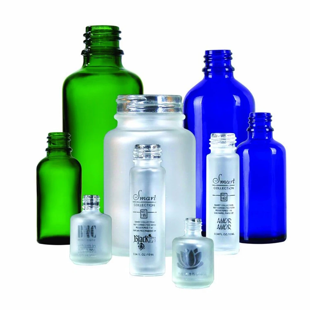 Different size of frosted medical glass tube dropper industrial use essential oil dropper bottle