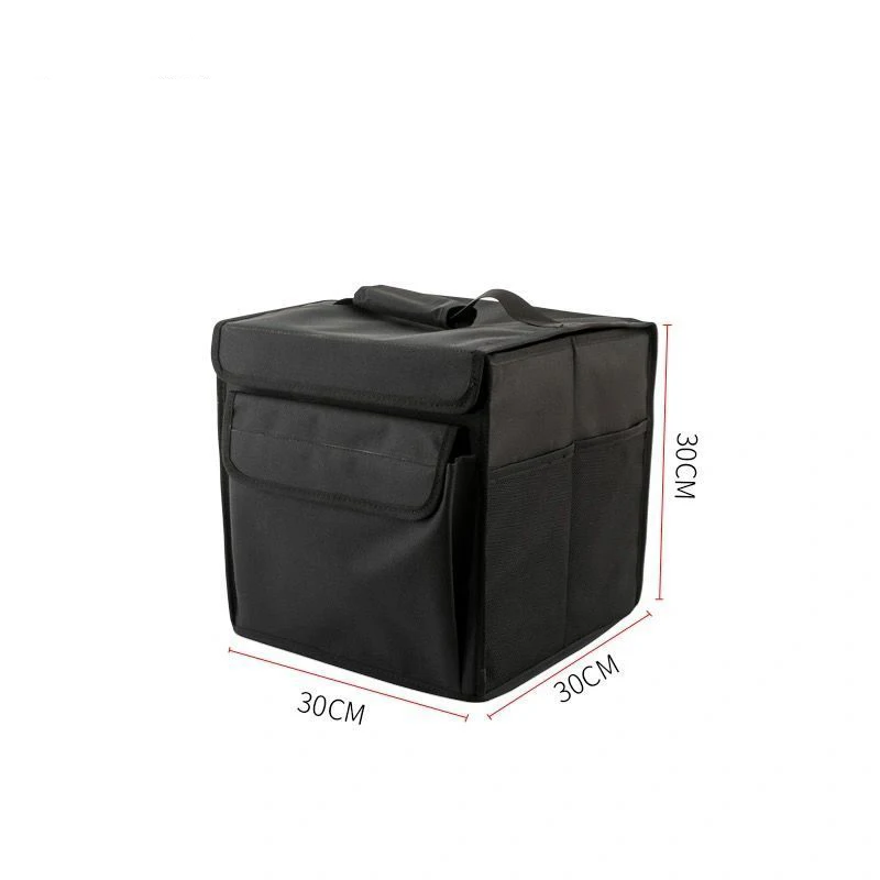 Oxford Foldable Car Trunk Organizer Accessories Auto Boot Organiser Universal Storage Box with cooler bag