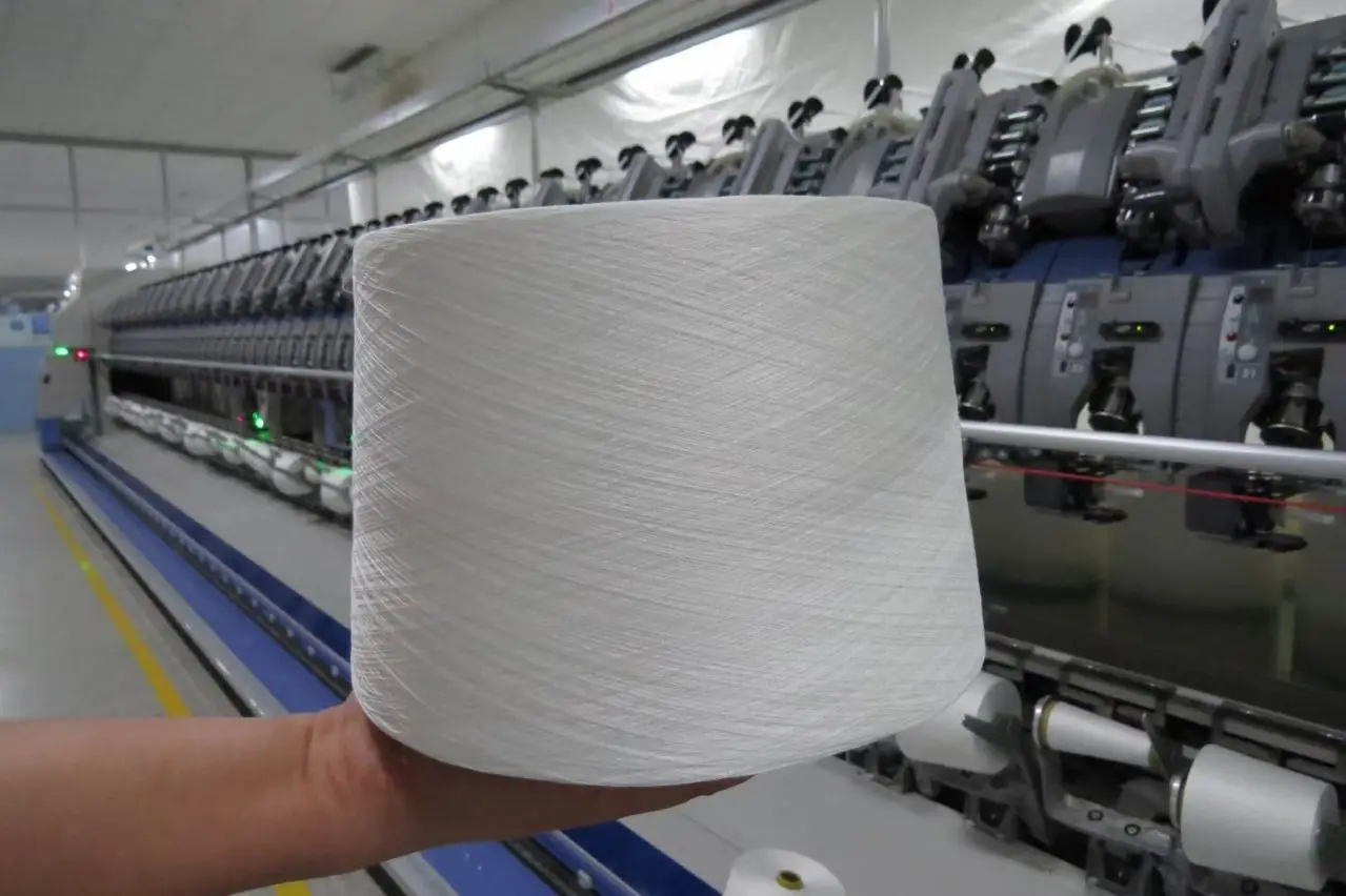 Combed Cotton Modal Yarn 70/30 50/50 21S 32S 40S 50S Compact Siro Spun Stock Yarn for Textile Knitting