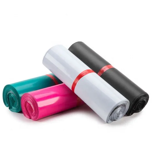 High Quality Double Lines Courier Bag DHL Express Bag Making Machine Producing Plastic Bag 200pcs/min each line