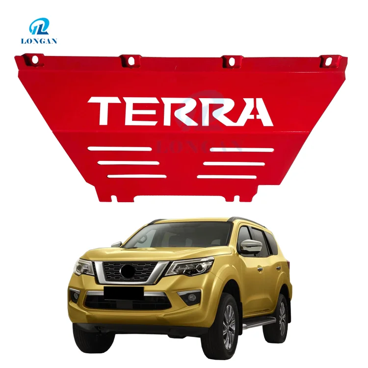 Противоскользящая пластина для защиты двигателя из стали Terra 2018