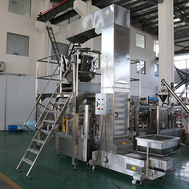 GLG Rotary Solid Granule Food Premade Bag Automatic Doypack Pouch Packing